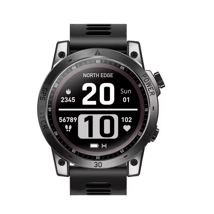 North Edge Cross Fit3 GPS reloj amoled screen Compass barómetro altímetro 50m impermeable - 1