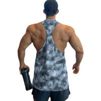 Muscleguys Camiseta de Gimnasio Camuflaje Vestido Deportivo sin Mangas de Poliéster para Hombres - details 3