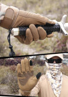 Guantes tácticos de motocicleta para hombre y mujer, protección antideslizante, a prueba de golpes, para Motocross, ATV - details 4