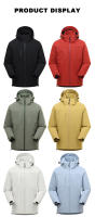 LNGXO Chaqueta de Invierno Fibra de Poliéster 100% Impermeable, A Prueba de Viento, Cálida - details 17