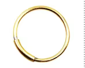 Starbeauty 1pc nueva moda anillo de la nariz de diamantes de imitación vintage Acero inoxidable nariz aro anillo para las mujeres joyería para mujer bijoux - 1