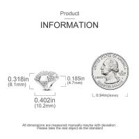 Encantos de Serie Zirconia de Plata Esterlina S925 100% Real para Mujeres Joyería Fina de Cumpleaños Ajuste a Pulsera y Bangle de 3mm - details 18