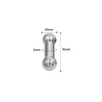 Anillos rectos de acero inoxidable de gran tamaño para el cuerpo, Piercing para el tragus de la oreja, barra para el pezón, labios, joyería para el cuerpo, 1 unidad - details 7
