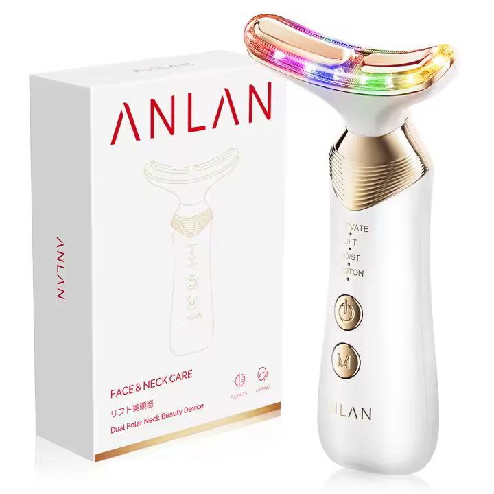 Anlan Masajeador de Cuello con Dual Polar Fade Elimina Arrugas y Papada - 1