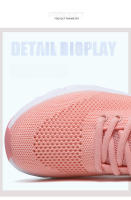 Zapatos deportivos de moda de las mujeres hueco transpirable deportes zapatos casuales bajo fondo suave de malla zapatos para correr - details 4