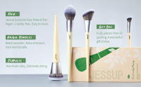Jessup Makeup Brushes Set, 12 Pcs Eco-Friendly Synthetic Foundation Brushes, Powder Brushes, Angled Concealer Brush, Blending Brushes, Eyeshadow Brushes, Duo Brushes, Eyebrow Brushes, T327 - details 4