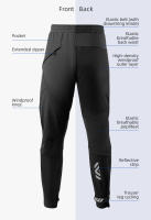 Pantalones de Ciclismo ROCKBROS para Hombres en Invierno con Forro Polar y Cintura Elástica Calientes Resistentes al Viento EUR - details 3