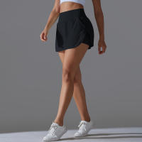 Falda de Yoga Hamidou Secado Rápido, Elasticidad, Doble Capa, Color Sólido para Tenis, Correr, Actividades Deportivas - details 13
