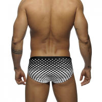 Jessborn-bañador de lunares para hombre, pantalones cortos de cintura baja, traje de baño profesional para entrenamiento en la playa - details 3