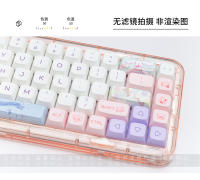 Sanrio-teclas Cinnamoroll de 144 teclas Pbt Xd, sublimación de tinte Aheight para adaptación a 61, 64, 68, 75, 84, 87, 98, 104, Teclado mecánico de regalo - details 9