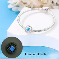 Encanto de Cierre Seguro de 925 Plata Esterlina Original para Mujeres Joyería DIY Cuentas Material Metal Pulsera de Zirconio - details 33