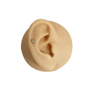 Piercing de titanio G23 para el cuerpo, accesorio con forma de serpiente, abeja, pluma, labio, cartílago, Labret, oreja, lengua, Helix, roscado, joyería, 1 ud. - details 2