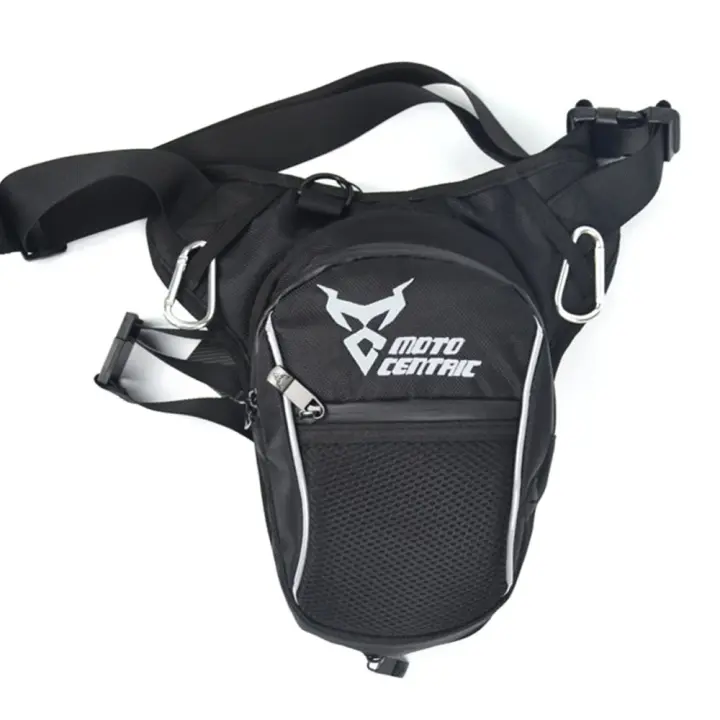 MOTOCENTRIC-bolsa impermeable para pierna para motociclismo, riñonera de gran capacidad para Motocross, resistente al desgaste, reflectante - 1