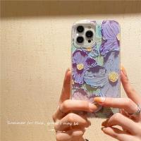 Funda Suave de Flor Púrpura para Samsung Galaxy Silicona/Goma Compatible con Múltiples Modelos - details 3