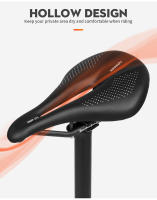 TOSEEK Full Carbon Saddle MTB/Road Bike Saddle 143/155MM Super Light Leather Carbon Cushions 135g Carbon Rails Bicycle Seat - details 6