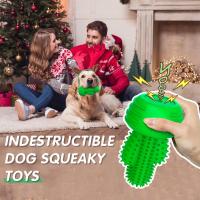 Juguete masticable para perros en forma de Cactus, juguete para limpiar los dientes de mascotas, juguete para moler los dientes de las mascotas, suministros para mascotas, productos interactivos para masticar - details 7