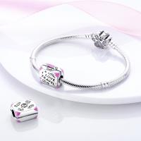Encanto de Plata Esterlina S925 Unicornio Floral Mariposa Para Pulsera Original de 3mm Joyería Fina de Cumpleaños para Mujeres Regalo de Piedra Principal de Zirconio - details 34