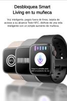 Reloj inteligente 2025 Serie 9 para hombres y mujeres, pantalla HD de 1,96", reloj inteligente con respuesta/hacer llamadas, reloj deportivo, oxígeno en sangre, monitor de frecuencia cardíaca y sueño, compatible con iPhone Android - details 4