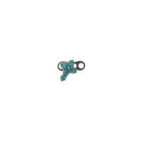 1Pc 100% Acero quirúrgico 14g micro diver cutánea piercing de cristal superior con anclaje dérmico piercing piercings tops ocultar en el cuerpo - details 18