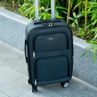 Maleta de Tela de Mano de 20 Pulgadas, Expandible para Cabina de Avión, con 4 Ruedas Giratorias, Maletas de Embarque Expandibles, Maleta Trolley de Gran Capacidad - details 8