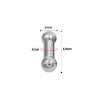 Anillos rectos de acero inoxidable de gran tamaño para el cuerpo, Piercing para el tragus de la oreja, barra para el pezón, labios, joyería para el cuerpo, 1 unidad - details 9