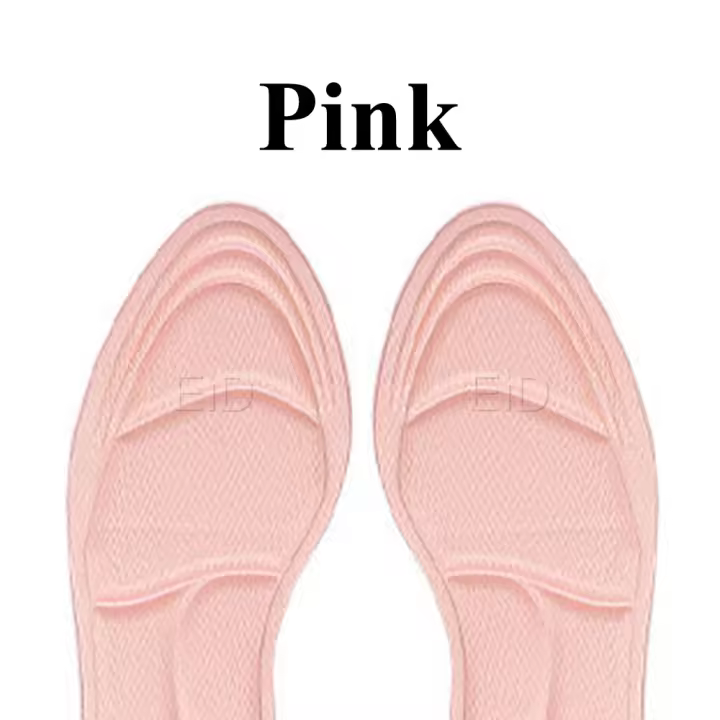 Plantillas de piezas para zapatos de tacón alto, antideslizantes, transpirables, 2 unidades - 1