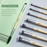 Jessup Makeup Brushes Set, 12 Pcs Eco-Friendly Synthetic Foundation Brushes, Powder Brushes, Angled Concealer Brush, Blending Brushes, Eyeshadow Brushes, Duo Brushes, Eyebrow Brushes, T327 - details 3