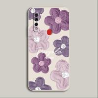 Fundas de Teléfono de Flor de Porcelana Morada Silicona/Goma Compatible con Oppo A17k y Más - details 2