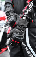 Guantes impermeables para motocicleta, resistentes al viento, reflectantes, antideslizantes, táctiles, largos, cálidos, Invierno - details 12