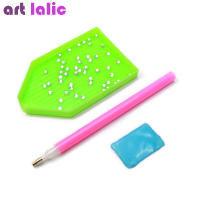 Herramienta de Recogida de Perlas para Arte de Uñas Set de 3 Piezas con Pluma Papelería y Plato Herramientas de Manicura - details 0