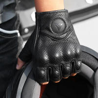 Guantes de cuero Real para motocicleta, impermeables, a prueba de viento, cálidos, transpirables, táctiles, para invierno y verano - details 33