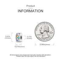Encantos de Serie Zirconia de Plata Esterlina S925 100% Real para Mujeres Joyería Fina de Cumpleaños Ajuste a Pulsera y Bangle de 3mm - details 33