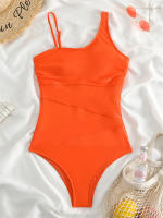 Bañador de una pieza para mujer, nuevo traje de baño liso sin espalda, con correa ajustable, Sexy para playa, - details 29