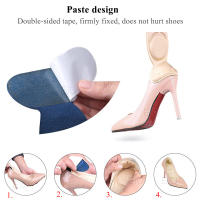 Plantillas de piezas para zapatos de tacón alto, antideslizantes, transpirables, 2 unidades - details 17