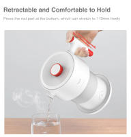 Tetera Eléctrica Portátil Plegable 0.6L Monedero de Agua Función de Apagado Automático Metal - details 8