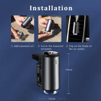 Difusor de Aroma Inteligente Recargable 2 Modos Difusor de Aire Fresco para el Interior del Coche - details 8