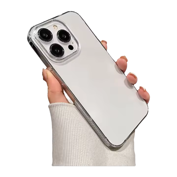 Funda Transparente Para iPhone 17 18 16 14 13 15 11 12 pro Max Resistente a Golpes Y Arañazos Con Borde Protector AKABEILA - 1
