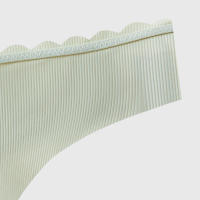 BANNIROU-bragas sin costuras de 3 piezas para mujer, tangas, ropa interior para todos los días, lencería femenina de tiro bajo, íntima - details 3