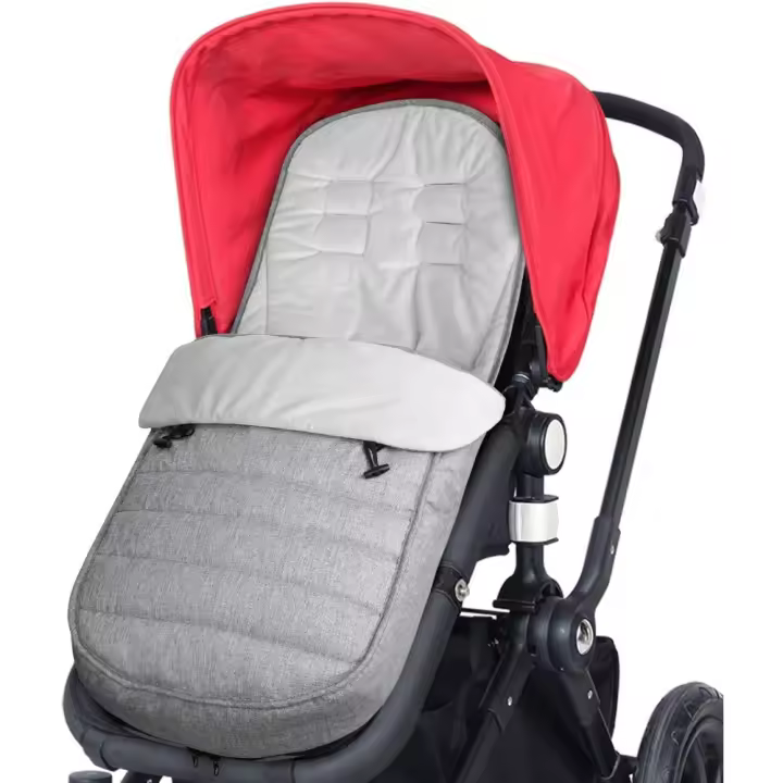 Saco de Dormir para Bebé, Silla de Paseo, Impermeable y Fría con Cremallera, para Invierno - 1