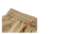 Pantalones cortos informales versátiles a la moda urbana para hombre, pantalones cortos deportivos holgados y transpirables para exteriores, pantalones cortos Cargo lisos con múltiples bolsillos para verano para hombre - details 6