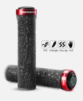 Puños de Bicicleta ROCKBROS A Pare Anti-deslizantes de Goma para MTB Bicicleta Suave a Prueba de Choques Accesorios para Bicicletas - details 0