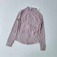 Chaqueta Deportiva de Nylon de Manga Larga Ajuste Delgado Secado Rápido Ideal para Yoga y Pilates - details 6
