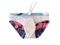 Jessborn calzoncillos de baño para hombre, Bañador con estampado de mono de boca grande, pantalones cortos de natación de cintura baja, traje de baño de surf de playa de primavera caliente - details 9