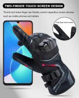Guantes de Moto Invierno 2025 A Prueba de Viento y Agua de Fibra de Carbono - details 7