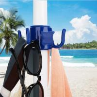 S STAR 1/3 piezas Gancho para sombrilla de playa, gancho de cuatro esquinas, colgador para viajes de camping, cierre para toallas, bolsas, sombreros, accesorios para tienda, gancho para tienda - details 5