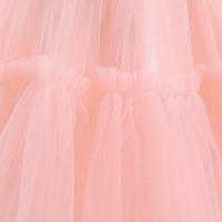Summer Pink Trailing Lace Baby Girl Dress Toddler 1st Birthday Party Princess Dresses for Girl Formal Puffy Wedding Gown Vestido - details 35