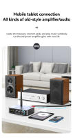 Transmisor y receptor de Audio M9 Pro, Bluetooth 5,1, NFC/3,5mm AUX/RCA/USB u-disk/TF/6,5 Mic/FM Radio DSP, adaptador inalámbrico de música HIFI - details 15