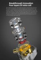 Auriculares con cable KZ-ZVX originales, audífonos con cable AUX de 3,5mm con micrófono, graves pesados dinámicos, HIFI, control de fiebre en el oído, OFC, juego de música - details 4