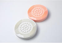 Limpiador de brochas de maquillaje Jessup, tapete de silicona 2 en 1 para lavado en seco y húmedo, esponja para remover el color de las brochas, herramientas de limpieza cosmética - details 9