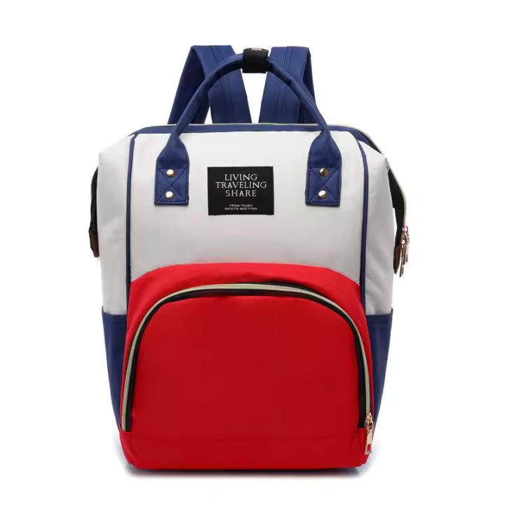 Mochila para Pañales y biberones con Bolsillos Térmicos Bolso Carro Bebé Impermeable con gran capacidad Mochila de Maternidad - 1